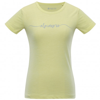 Koszulka damska Alpine Pro Rozena 5 żółty