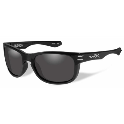 Okulary przeciwsłoneczne Wiley X Hudson Smoke Grey/Gloss black