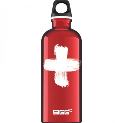 Butelka powystawowa Sigg Swiss Red 0,6l czerwony Red