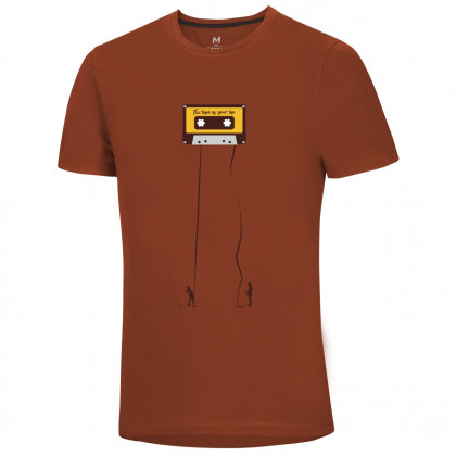 Koszulka męska Ocún Classic T Men Retro Tape brązowy RetroTapeRooibosTea