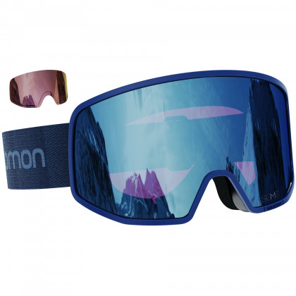 Gogle narciarskie Salomon Lo Fi Sigma (blue)