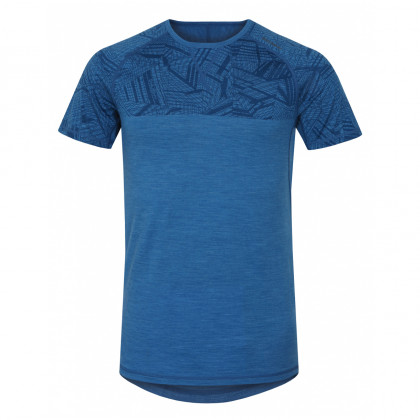 Męska koszulka Husky Merino 100 Kr. Rękaw M niebieski