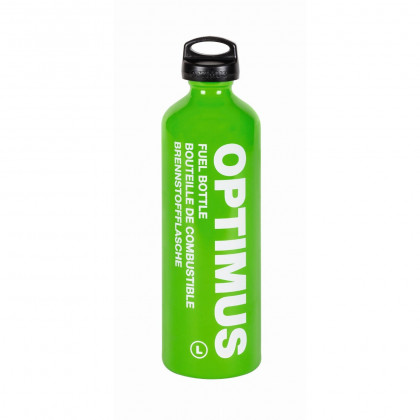 Butelka na paliwo Optimus L 1,0 l z zabezpieczeniem przed dziećmi zielony zelená