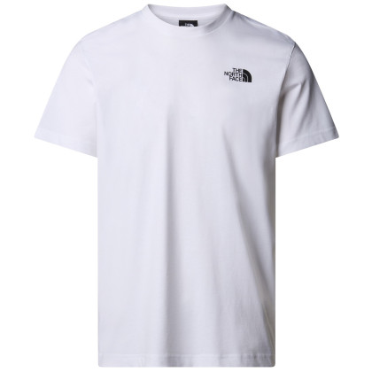 Koszulka męska The North Face M Vertical Ss Tee biały TNF WHITE