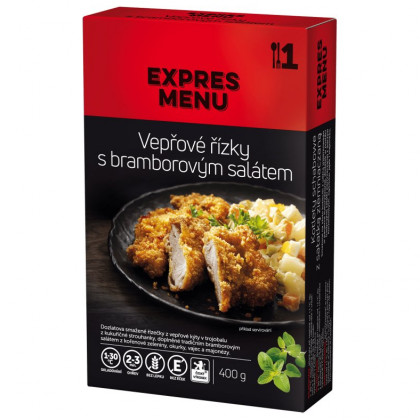 Gotowe jedzenie Expres menu Sznycel wieprzowy z sałatką ziemniaczaną