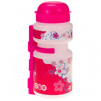 Butelka dla dziecka Just One One Smile różowy Transparent/Pink