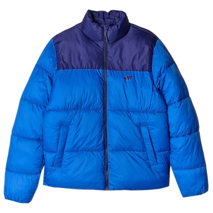 Kurtka zimowa męska 4F Down Jacket M485 niebieski COBALT