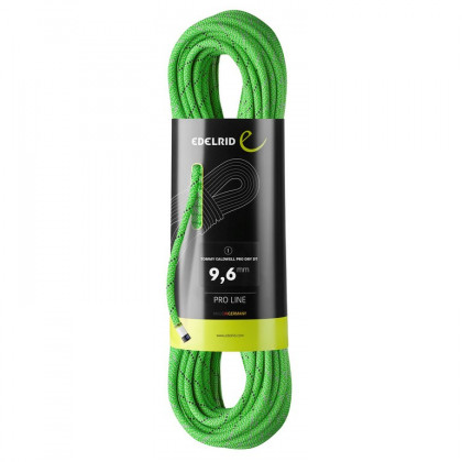 Lina Edelrid Tommy Caldwell Pro Dry DT 60m zielony NeonGreen