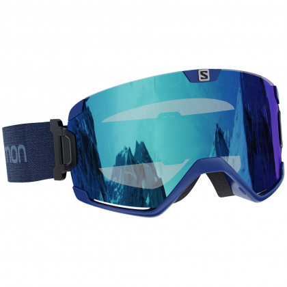 Gogle narciarskie Salomon Cosmic Bold niebieski Blue
