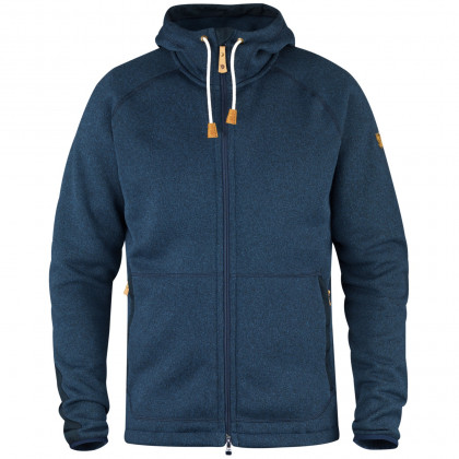 Męska bluza Fjällräven Övik Fleece Hoodie M niebieski Navy