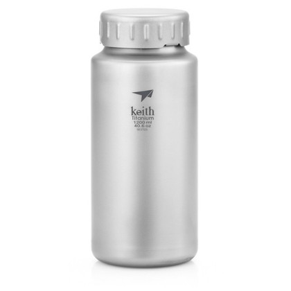 Butelka Keith Titanium Titanium Sport Bottle 1,2 l szary