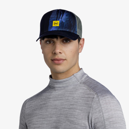 Bejsbolówka Buff Trucker Cap Arius blue