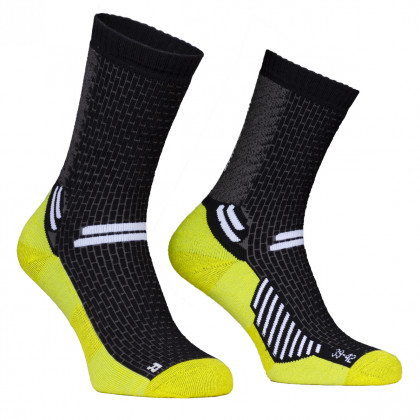Skarpetki High Point Trek 4.0 Socks czarny/żółty Black / Celery