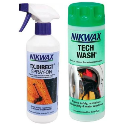 Impregnacja Nikwax Twin Tech Wash + TX Direct Spray-On 2x300ml