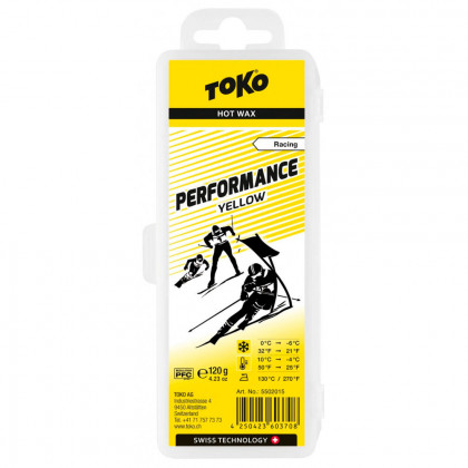 Wosk TOKO Performance żółty 120 g TripleX