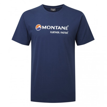 Koszulka męska Montane Montane Logo T-Shirt niebieski AntarcticBlue