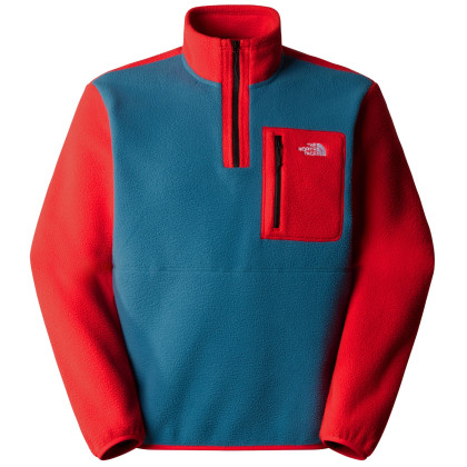 Bluza damska The North Face M Yumiori 1/4 Zip niebieski/czerwony MALLARD BLUE/HIGH RISK