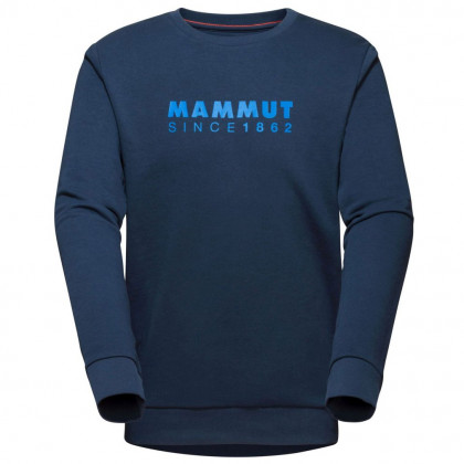 Męska bluza Mammut Core ML Crew Neck Men Logo niebieski marine