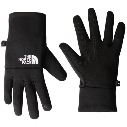 Rękawiczki The North Face Etip Recycled Glove czarny Tnf Black/Tnf White Logo
