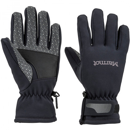 Rękawiczki damskie Marmot Wm's Glide Softshell Glove czarny