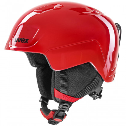 Kask narciarski dla dzieci Uvex Heyya czerwony Candyred