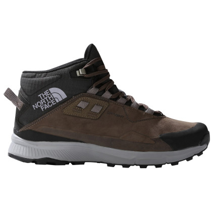 Męskie buty turystyczne The North Face Cragstone Leather MID WP brązowy BIPARTISAN BROWN/MELDGREY