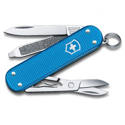 Składany nóż Victorinox Classic Alox LE 2020 niebieski Aquablue