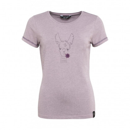 Koszulka damska Chillaz Saile Happy Alpaca 2022 różowy purple melange