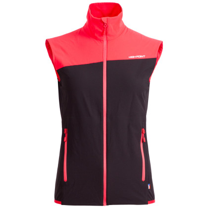 Kamizelka damska High Point Versa Lady Vest czerwony/czarny Black/Teaberry