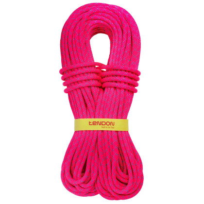 Lina wspinaczkowa Tendon Master 9,7 mm Tefix (60 m) CS różowy Pink