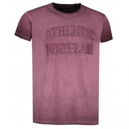 Koszulka męska Nordblanc Rivalry fioletowy DustyBurgundy