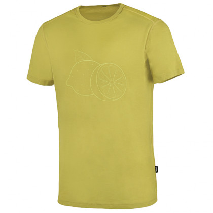 Koszulka męska Warg Merino Lemon 165 Short jasnozielony Lime