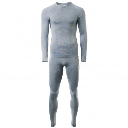 Męska bielizna termoaktywna Hi-Tec Helmin Set zarys Grey
