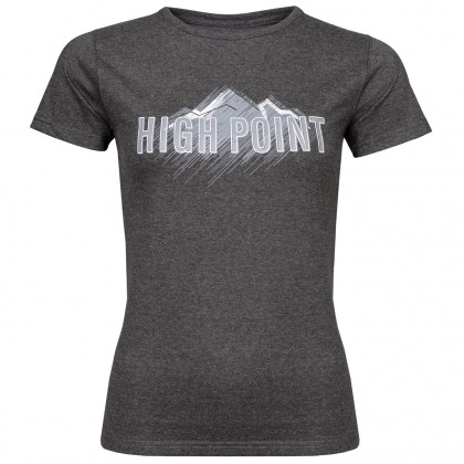 Koszulka damska High Point High Point 3.0 Lady T-Shirt zarys Grey Melange