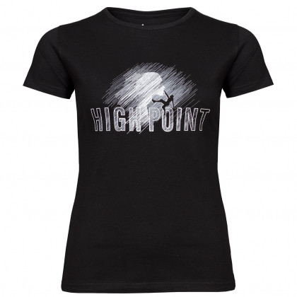 Koszulka damska High Point Dream Lady T-Shirt czarny/biały Black