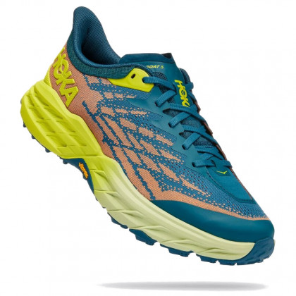 Buty męskie Hoka One One M Speedgoat 5 Wide niebieski Blue Coral / Evening Primrose