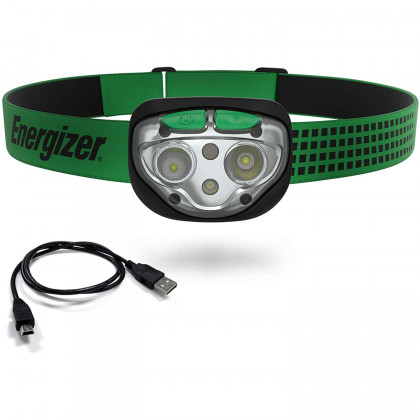 Czołówka Energizer Vision Ultra LED 400lm USB zielony