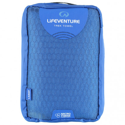 Ręcznik LifeVenture MicroFibre Trek Towel Large niebieski