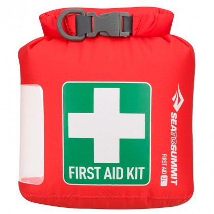 Pusta apteczka pierwszej pomocy Sea to Summit First Aid Dry Sack Day Use czerwony Red