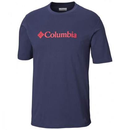Koszulka męska Columbia CSC Basic Logo Tee (2020) niebieski/czerwony