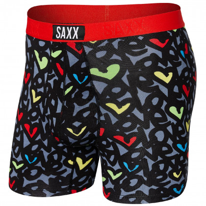 Bokserki Saxx Ultra Boxer Brief Fly ciemnoszary love is all-grey