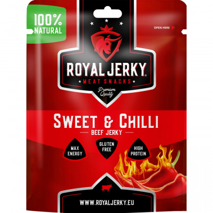 Mięso suszone Royal Jerky Beef Sweet&Chilli 40g