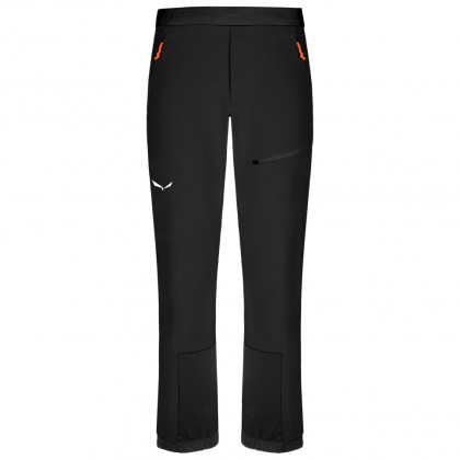 Męskie spodnie softshellowe Salewa SELLA DST M LIGHT PANTS czarny 0910 - black out