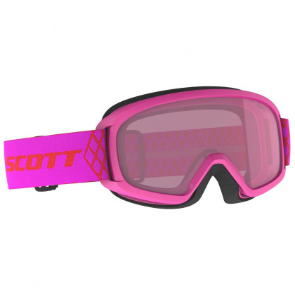 Dziecięce gogle narciarskie Scott Jr Witty SGL różowy high viz pink