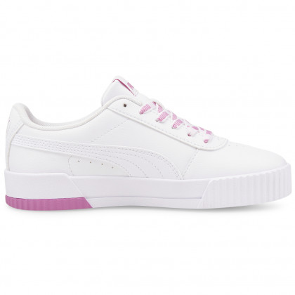 Buty damskie Puma Carina Logomania biały/różówy white