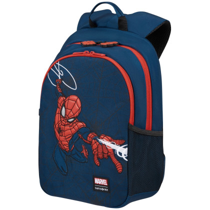 Plecak dziecięcy Samsonite Disney Ultimate 2.0 Bp S+ Marvel niebieski/czerwony Spiderman Web