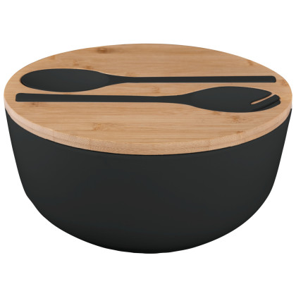 Miska do sałatek Brunner Salad Bowl Greenkick czarny