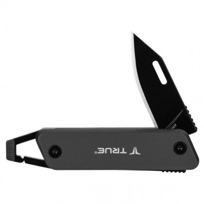 Składany nóż True Utility Mod. Keychain knife TU7060 zarys Grey