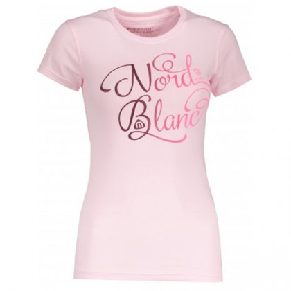 Koszulka damska Nordblanc Astound różowy PinkTulip