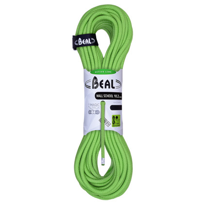 Lina wspinaczkowa Beal Wall School 10,2 mm 40 m zielony green